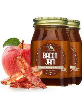 Gourmet Bacon Jam - Sweet & Savory Spread for Burgers, Sandwiches, Charcuterie